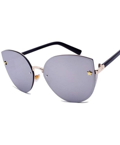 Cat Eye New Women's Sunglasses - Men's and Women's Fashion cat Eye Sunglasses - Women's UV Sunglasses - 5 - CY18SZ22MZX $24.29