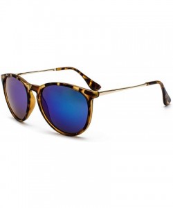 Round Retro Luxury Classic Round Polarized Sunglasses Men Brand Designer Lenses Sun Glasses Women Vintage Eyewear - 1 - CF198...