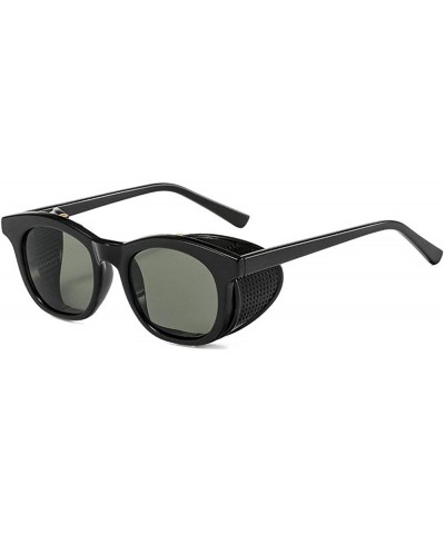 Round Ultralight Round Retro Sun Glasses Men Women 2020 Fashion Windproof Punk Sunglasses Outdoor Pilot Mens Goggle - CO19349...