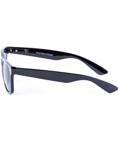 Sport Polarized Invisible Sunglasses - Black/Tortoise - CM19674DCWS $45.21