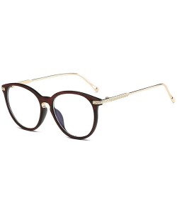 Round Nearsighted Photochromic Sunglasses Women's Round Imitation Wood Grain Frame Myopia Optical Glasses - CB18ZRL7ELH $19.73