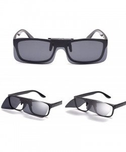 Rimless Fashion Clip-on Rimless Polarized Sunglasses UV400 Lens Clip 4 Color Metal Clip UV Protection Sunglasses - C718SQQWNN...