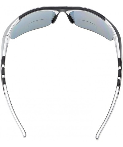 Sport Unisex Sports Bifocal Half Rimless Sunglasses For Running Fishing - Silver - CS18CKA3UMY $23.63