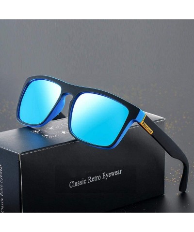 Aviator 2019 Polarized Sunglasses Men's Driving Shades Male Sun Glasses For Men C3 - C6 - C918Y3NSU4U $8.56