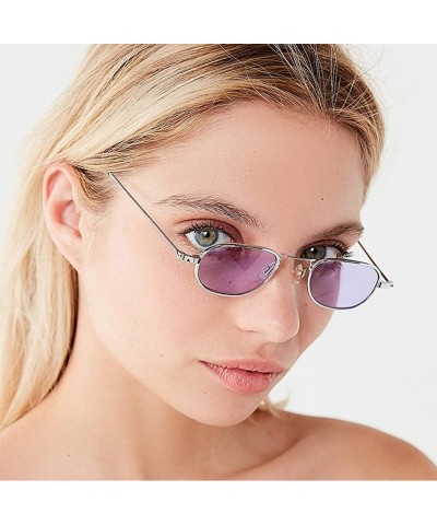 Rectangular Sunglasses For Women Polarized UV Protection - REYO Fashion Unisex Vintage Small Frame Sunglasses Glasses Eyewear...