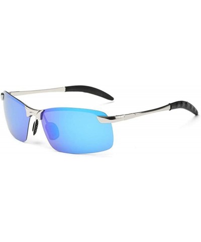 Aviator Sun Glasses Classic Retro Metal Frameless Men's Polarized UV400 Drive 8 - 6 - CX18YR298O2 $9.61