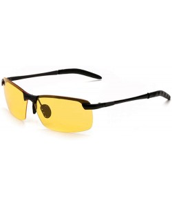 Aviator Sun Glasses Classic Retro Metal Frameless Men's Polarized UV400 Drive 8 - 6 - CX18YR298O2 $9.61