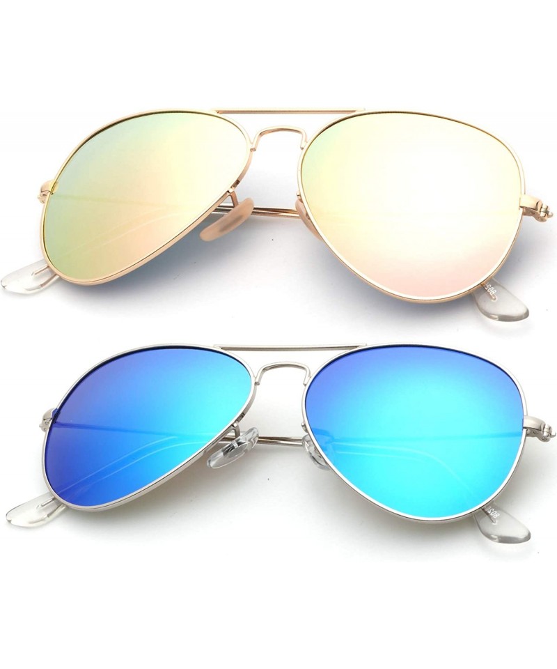 Wayfarer Classic Aviator Sunglasses for Men Women Driving Sun glasses Polarized Lens 100% UV Blocking - CL18YDQRY7O $15.97