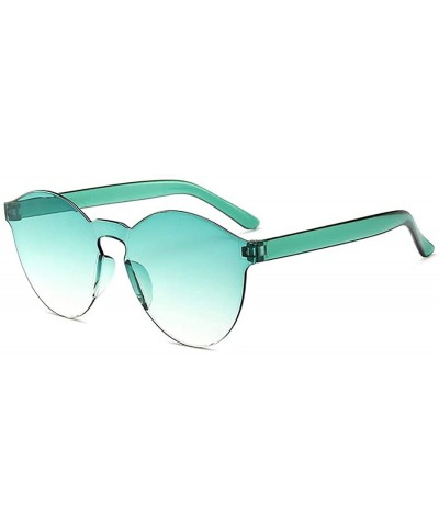 Round 1pc Unisex Fashion Candy Colors Round Outdoor Sunglasses Sunglasses - CZ199UH733Z $17.92