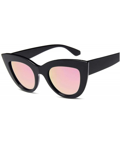 Oversized Cat Eye Fashion Sunglasses Women Vintage Luxury Brand Designer Glasses Sun Female UV400 Eyewear Shades - CF198ZZGL2...
