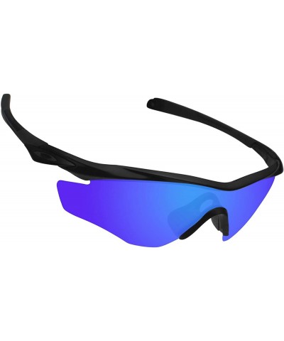 Sport 100% Precise-Fit Replacement Sunglass Lenses M2 Frame OO9212 - Polarized Deep Blue Mirror - CP18DDOH3TT $16.90