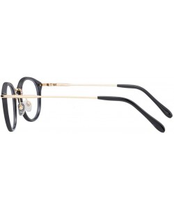 Round Photochromic Sunglasses Classic Reading Farsighted - Black - CB1930Y55CH $24.62