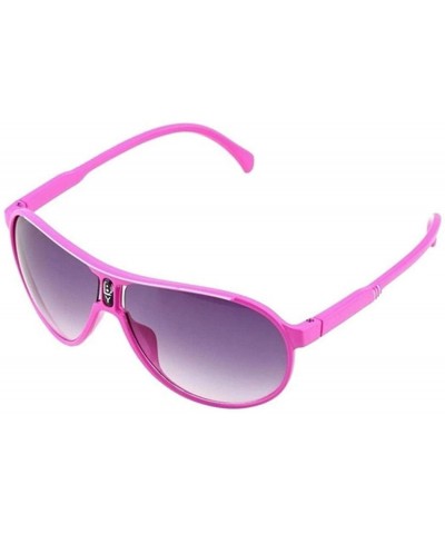 Aviator Children Fashion Aviator Shape UV Protection Sunproof Sunglasses Sunglasses - Pink - CK1903CTYYY $14.43