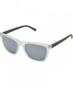 Square Men's N3629sp Square Sunglasses - Matte Crystal/Matte Grey - C1186SZ7Z7Z $57.28