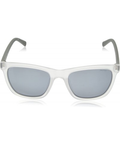 Square Men's N3629sp Square Sunglasses - Matte Crystal/Matte Grey - C1186SZ7Z7Z $57.28