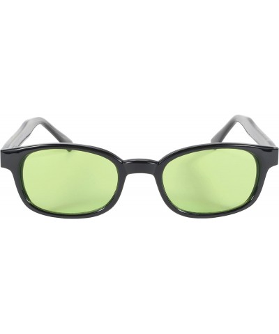 Wayfarer Original KD's Biker Sunglasses (Black Frame/Green Lens) - Black Frame/Green Lens - CH111XKGCR3 $12.22