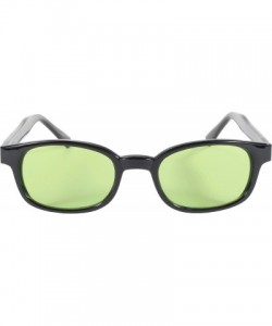 Wayfarer Original KD's Biker Sunglasses (Black Frame/Green Lens) - Black Frame/Green Lens - CH111XKGCR3 $12.22