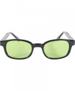 Wayfarer Original KD's Biker Sunglasses (Black Frame/Green Lens) - Black Frame/Green Lens - CH111XKGCR3 $12.22