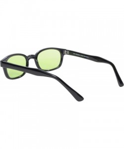 Wayfarer Original KD's Biker Sunglasses (Black Frame/Green Lens) - Black Frame/Green Lens - CH111XKGCR3 $12.22