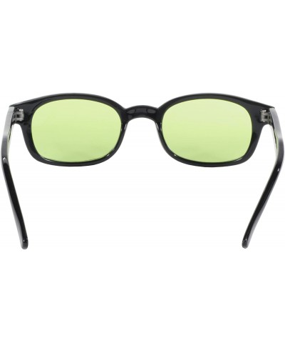 Wayfarer Original KD's Biker Sunglasses (Black Frame/Green Lens) - Black Frame/Green Lens - CH111XKGCR3 $12.22