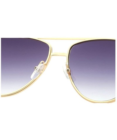 Oval European and American trendscross-border pearl models unisex sunglasses - Pink - CO18H30DRUO $22.45