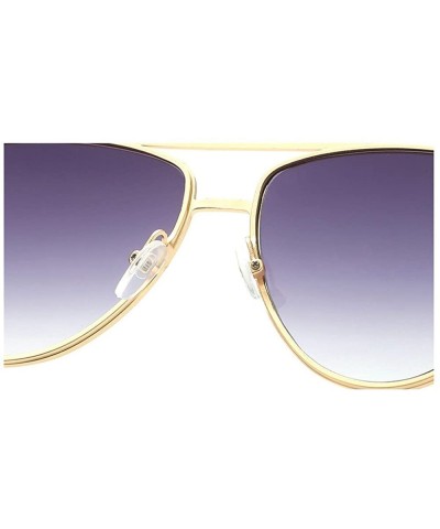 Oval European and American trendscross-border pearl models unisex sunglasses - Pink - CO18H30DRUO $11.07