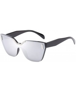 Sport Womens Sunglasses Over Glasses Fashion Eyewear Eyeglasses & Storage Case - Black&white - C51808MIX4G $18.57