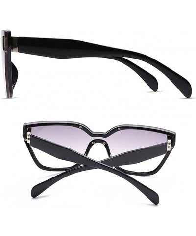 Sport Womens Sunglasses Over Glasses Fashion Eyewear Eyeglasses & Storage Case - Black&white - C51808MIX4G $18.57