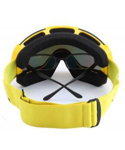 Goggle Snowboarding men's skiing glasses- climbing goggles double anti-fog and windproof mirror snow mirror - A - CL18RYH8GOW...