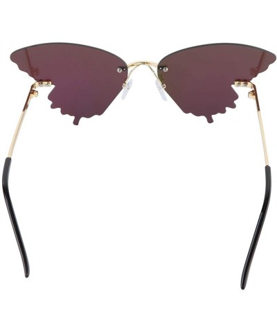 Aviator Sunglasses Butterfly Fashionable Supplies - CU190R0Y0NM $12.44