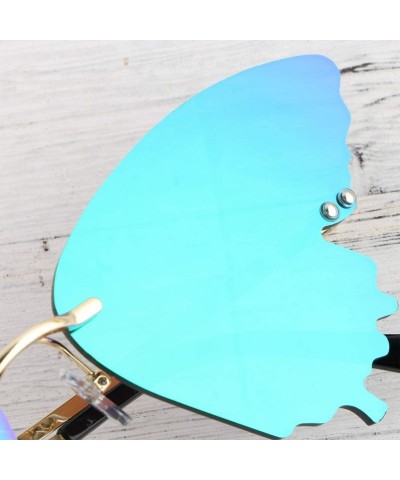 Aviator Sunglasses Butterfly Fashionable Supplies - CU190R0Y0NM $12.44