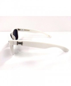 Sport Authentic Shades Johnson Wayfarer White Sunglasses California Lowrider Style - C012M94CVVR $8.75