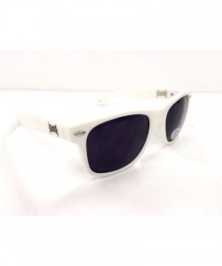 Sport Authentic Shades Johnson Wayfarer White Sunglasses California Lowrider Style - C012M94CVVR $8.75