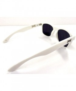 Sport Authentic Shades Johnson Wayfarer White Sunglasses California Lowrider Style - C012M94CVVR $8.75