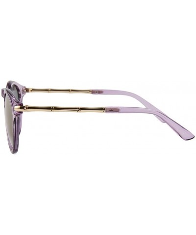 Sport Sunglasses for Women - UV400 Womens Round Cat Eye Sunglasses Protection Outdoor Sunglasses - Purple - C318E4TRAW7 $13.74