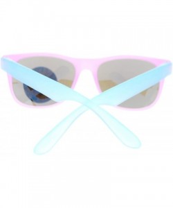 Wayfarer Photochromic Color Changing Frame Matte Sport Horn Rim Sunglasses - Lavender Blue - CC11YAXMEMV $12.87