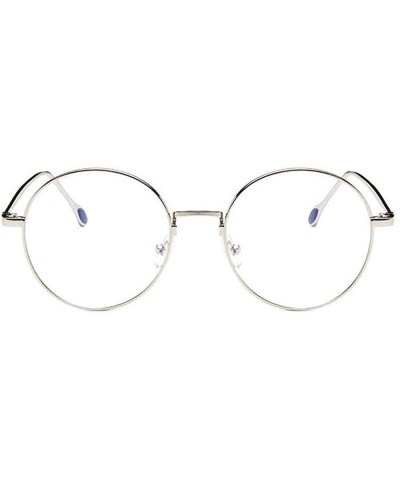 Round Retro Myopia Glasses 2020 Fashion Photochromic Sunglasses Men Women Round Metal Frame Optical Glasses - CD192ERAAHL $16.84