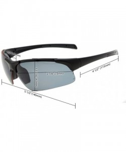 Rimless TR90 Unbreakable Sports Half-Rimless Bifocal Sunglasses Baseball Running Fishing Driving Golf Softball Hiking - CQ18C...