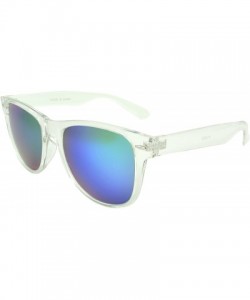 Wayfarer Retro Fashion Horm Rimmed Sunglasses Series UV400 - Clgnbu - CF124KC6IC9 $11.66