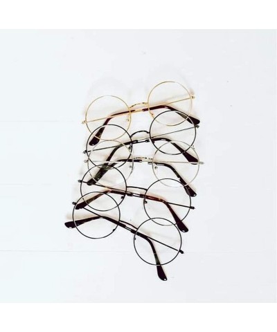 Oval CIRCLE" GLASSES - Gold - CY198AI70X5 $20.94