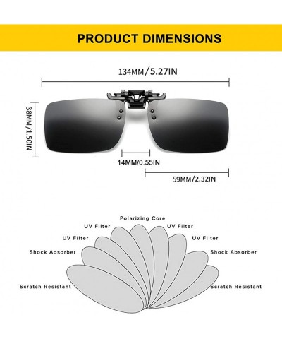 Shield Polarized Sunglasses Function Anti Glare Prescription - Black - CT1944AT2WR $9.84