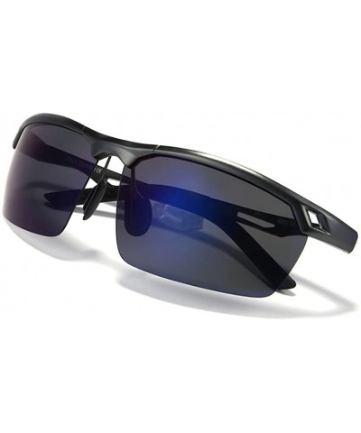 Sport Sports Sunglasses Drive Polarized Sunglasses HD Outdoor Glasses - Gun Gray Color - CX183AXXALH $40.63