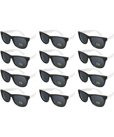 Sport 12 Bulk 80s Neon Party Sunglasses for Adult Party Favors with CPSIA certified-Lead(Pb) Content Free - CN18E8H4DUK $11.24
