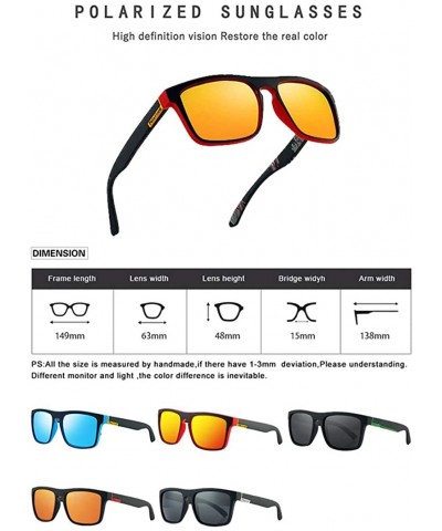 Goggle Polarised Protection Sunglasses Fishing Running - Color 5 - C018TM4MIDI $11.31
