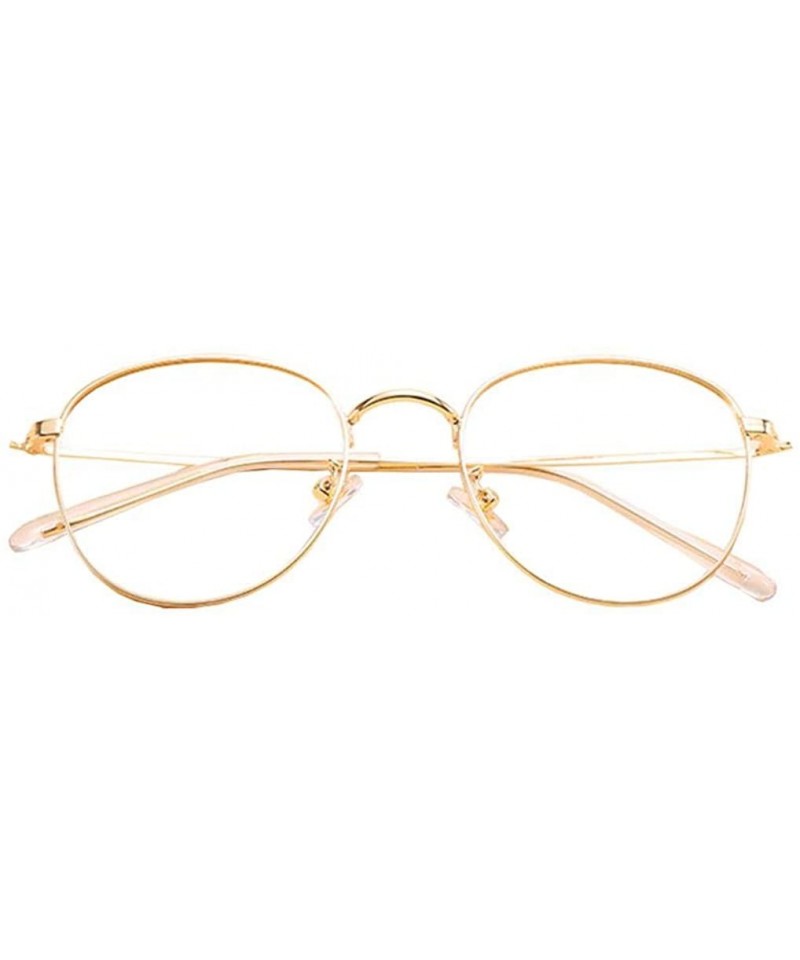 Cat Eye Blue Light Blocking Glasses Metal Frame Cat Eye Eyeglasses Anti-Blue Light with a Cloth glasses case - CT18SLWH5WN $2...
