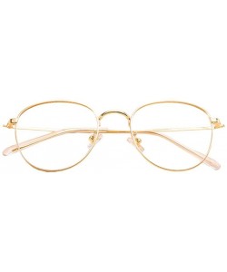 Cat Eye Blue Light Blocking Glasses Metal Frame Cat Eye Eyeglasses Anti-Blue Light with a Cloth glasses case - CT18SLWH5WN $2...