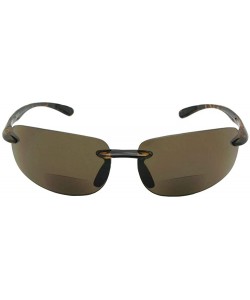 Rimless Rimless Lightweight Bifocal Sunglasses B54 - Tortoise Frame-brown Lens - CD18GI8ZDDU $17.55