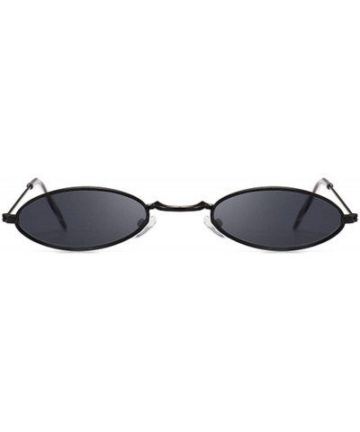 Round Women Sunglasses Famous Oval Sun Glasses Luxury Metal Round Rays Frames Black Small Cheap Eyewear Oculos - C7198580KYW ...