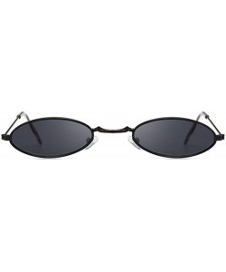 Round Women Sunglasses Famous Oval Sun Glasses Luxury Metal Round Rays Frames Black Small Cheap Eyewear Oculos - C7198580KYW ...