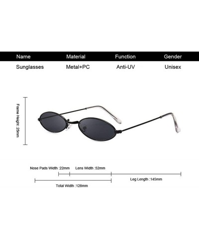 Round Women Sunglasses Famous Oval Sun Glasses Luxury Metal Round Rays Frames Black Small Cheap Eyewear Oculos - C7198580KYW ...